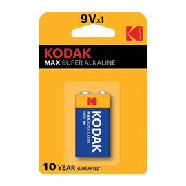 Батарейка Kodak MAX Крона 6LR61 BL1 Alkaline 9V