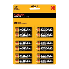 Батарейка Kodak XTRALIFE LR6 AA BL12 Alkaline 1.5V