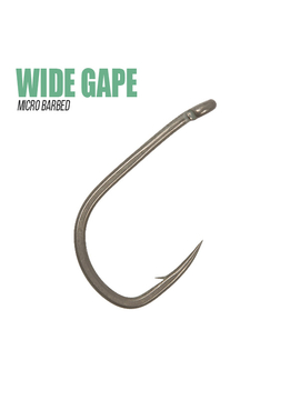 Крючки карповые Korda Wide Gape, Размер крючка: №2