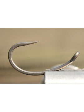 Крючки карповые Korda Kurv Shank Barbless, Размер крючка: №10