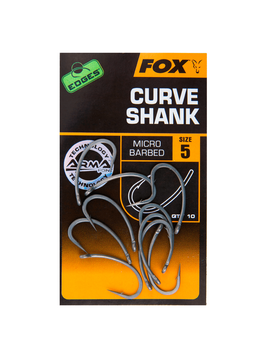Крючки FOX Curve Shank EDGES, Размер крючка: № 6