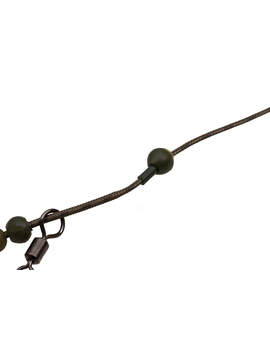 Резиновая бусина стопорная ESP Rubber Shock Beads, Диаметр: 8 мм, Цвет: Camo Brown