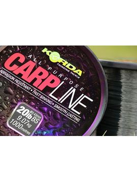 Леска Korda Carp Line, Длина: 1000 м, Тест: 10.00 lb, Диаметр лески: 0.30 мм