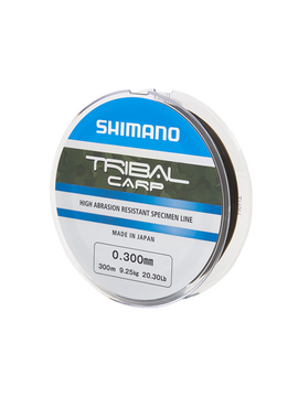 Леска SHIMANO Tribal Carp 0.30mm 9.25kg 300m Green Brown