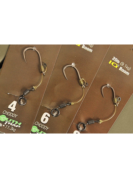 Готовая оснастка Korda Hinge Rig, Размер крючка: № 4, Тест Mouth Trap: 25.00 lb, Тест IQ2: 20.00 lb