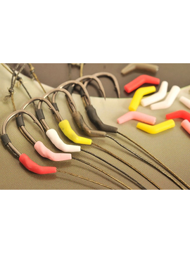 Коннектор - лентяйка для крючка Korda Kickers, Размер: Small, Цвет: Коричневый