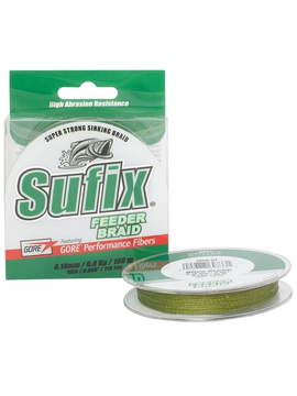 Леска плетеная Sufix Feeder Braid Gore, Диаметр лески: 0.06 мм