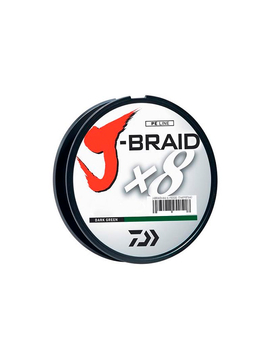 Шок лидер Daiwa J-Braid X8 Dark Green