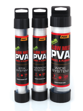 Медленно растворимая сетка ПВА с плунжером FOX Edges Slow Melt PVA Mesh System, Диаметр системы ПВА: 14 мм