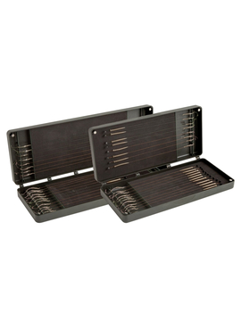 Поводочница двойная FOX F-Box Magnetic Double Rig Box System, Размер: Medium