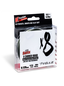 Плетеный шнур Sufix X8, Тест: 22.00 кг, Диаметр лески: 0.28 мм