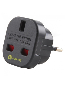 Адаптер для зарядного устройства Ridge Monkey Vault UK 3 Pin to EU 2 Pin Adaptor