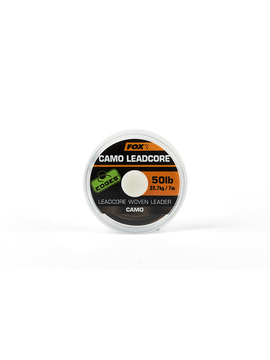 Лидкор FOX Camo Leadcore 50lb EDGES, Длина: 25 м