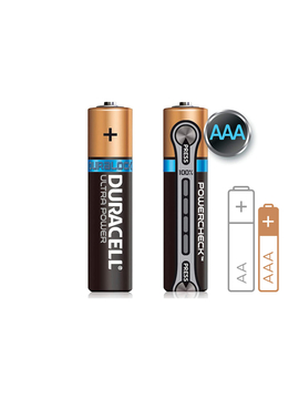 Батарейка Duracell ULTRA POWER размер AAA 1.5V, Количество: 4 шт.