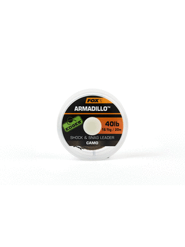Поводковый материал FOX Armadillo Camo EDGES, Тест: 40.00 lb