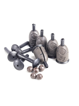 Набор задних грузил Korda Safe Zone Flying Backlead, Вес грузил в наборе: 3g