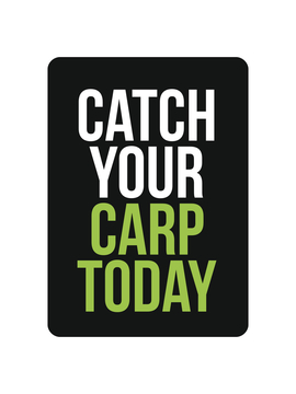 Наклейка Catch Your Carp Today