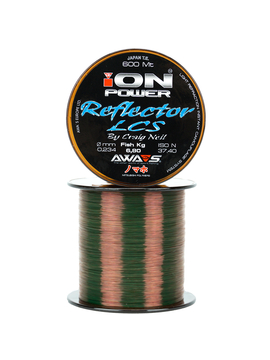Леска карповая AWA'S ION POWER Reflector LCS 600м, Диаметр: 0.234 мм