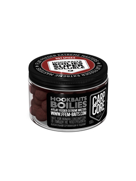Бойлы пылящие насадочные FFEM Super Soluble HNV Boilies Hot Spices (Острые Специи) 13mm