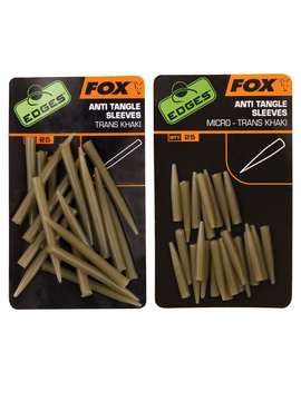 Конус силиконовый FOX Anti Tangle Sleeves EDGES, Размер: Micro