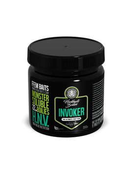 Бойлы насадочные пылящие FFEM Monster Soluble Boilies HNV-Invoker (GLM, Кальмар и Краб) 22mm 350г