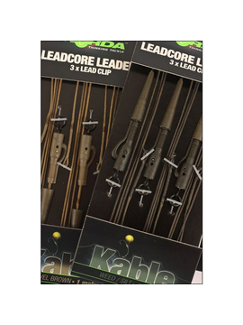 Готовый монтаж Korda Leadcore Leader Lead Clip Weed Silt
