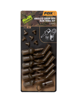 Набор для Скользящей Оснастки FOX Edges Camo Angled Drop Off Run Ring Kit