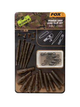 Набор для монтажа Безопасная Клипса FOX Edges Camo Power Grip Lead Clip Kit с усиленным конусом