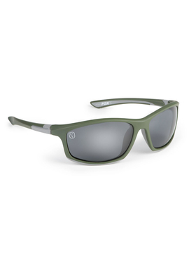 Солнцезащитные очки FOX Collection Green & Silver Frame/Grey Lens