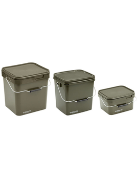 Ведро Trakker Olive Square Container, Объём: 13 литров
