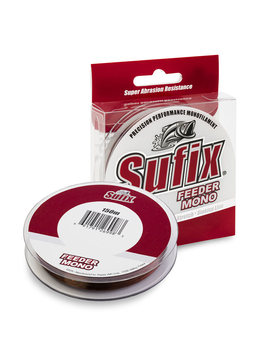 Леска Sufix Feeder Mono красная 150м, Тест: 6.60 кг, Диаметр лески: 0.28 мм
