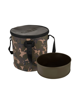 Водостойкое ведро со вставкой FOX Aquos Camo Bucket & Insert, Объём: 12 л