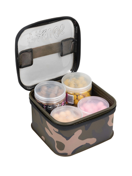 Водостойкая сумка малая для насадок FOX Aquos Camo Bait Storage M