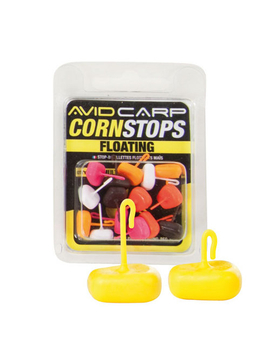 Стопорки плавающие AVID CARP Floating Corn Stops Mixed Colours, Длина: Long (Длинные)