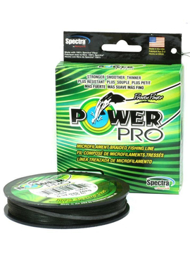 Леска плетёная Power Pro 135м зелёная, Диаметр: 0,28 мм