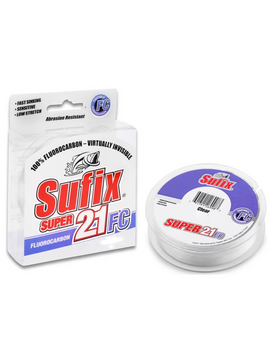 Леска SUFIX Super 21 Fluorocarbon 30м, Диаметр: 0.20 мм