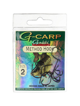 Крючки Gamakatsu HOOK G-CARP METHOD HOOK, Размер: 2