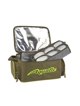 Термосумка Aquatic С-43 с банками 12 шт, Цвет: Хаки