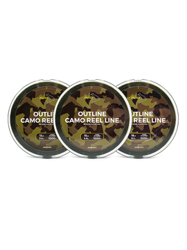 Леска AVID CARP Outline Camo Reel Line, Длина: 300 м, Тест: 15.00 lb