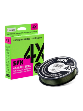 Леска плетеная Sufix SFX 4X зеленая 135м, Диаметр: 0.285 мм