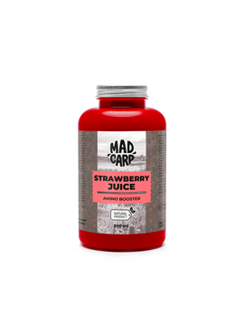 Амино бустер Mad Carp Baits STRAWBERRY JUlCE (Клубничный Сок), Объём: 500 мл