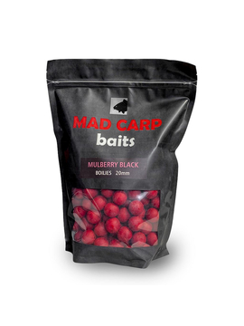 Бойлы тонущие Mad Carp Baits MULBERRY BLACK (Шелковица) 1кг, Диаметр: 15 мм