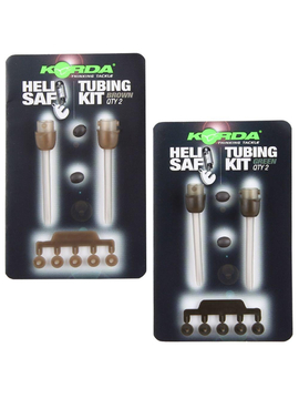 Набор для отстегивающейся клипсы KORDA Heli Safe Tubing Kit, Цвет: Gravel (Гравий)