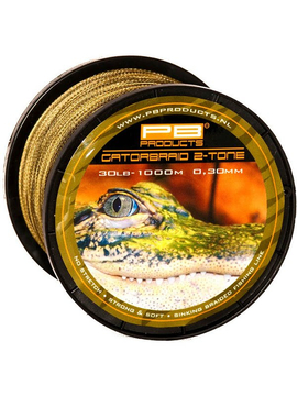 Леска плетеная PB Products GATOR BRAID 1000m, Диаметр лески: 0.35 мм