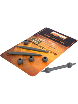Набор для оснастки PB Products DT Heli-Chod Rubber & Beads, Цвет: Silt (ил)