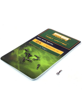 Мини вертлюг с кольцом PB Products Bait Ring Swivel №24