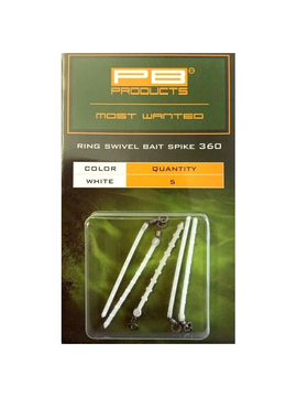Крепление для насадок с вертлюгом PB Products Ring Swivel Bait Spike 360