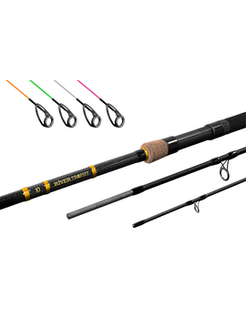 Удилище фидерное 3-частное DELPHIN RIVER TROPHY NXT Feeder + 4 вершинки, Тест: 200 г, Длина удилища: 4.0 м