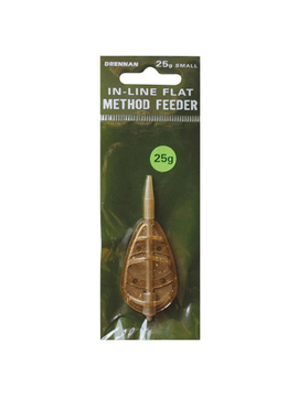 DRENNAN Кормушка фидерная In-Line Flat Method Feeder - Small - 25g