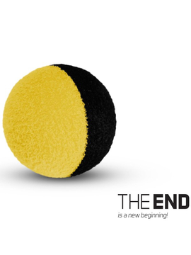 Шарики плавающие DELPHIN THE END Zig Rig Black/Yellow, Диаметр: 15 мм